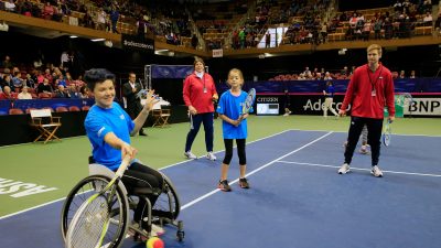 Visit the Wheelchair Tennis in HS page