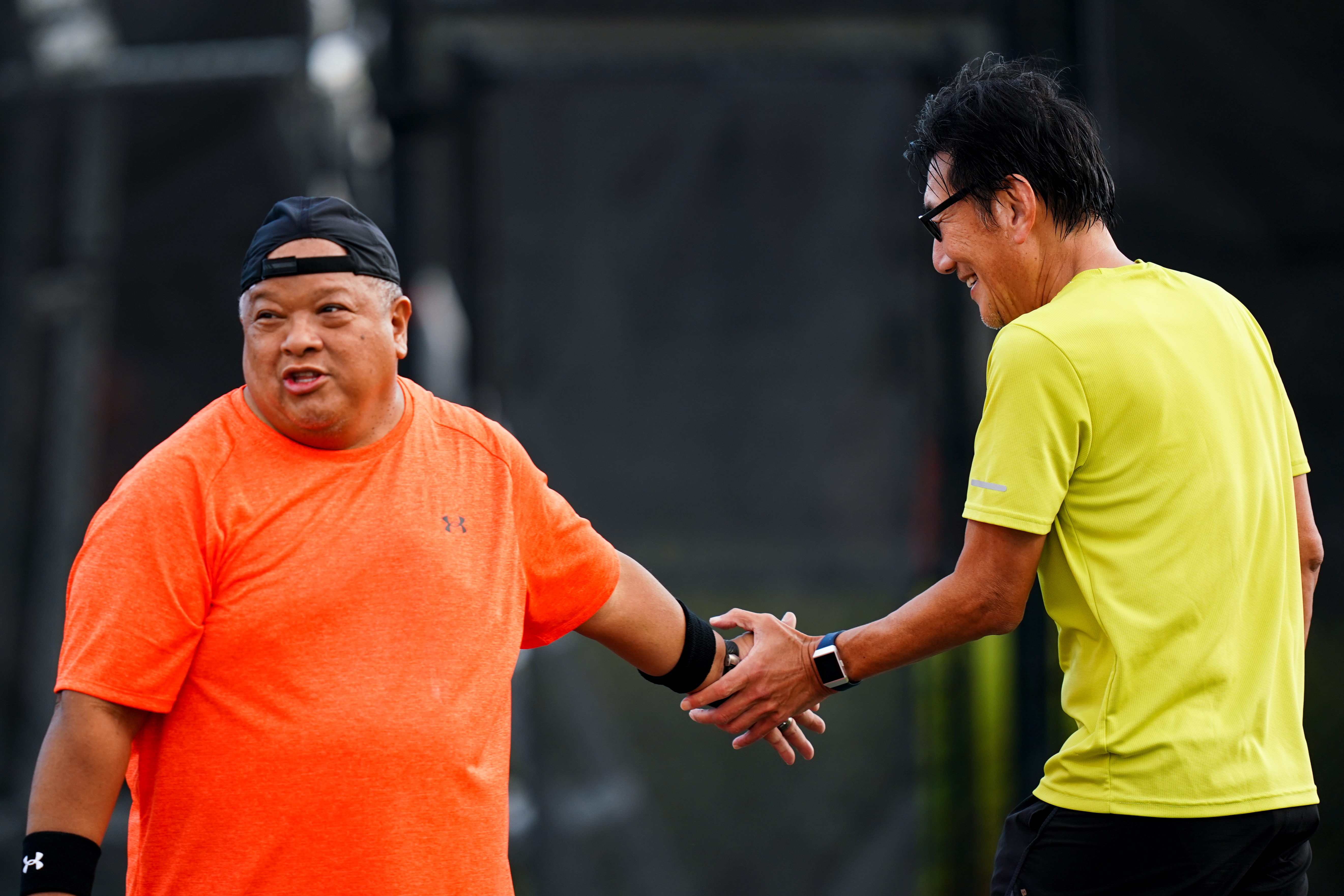 Action photo during the 2021 USTA League National Championships Adult 55 & Over 6.0/ 9.0 on Sunday, Oct. 31, 2021 at the USTA National Campus in Orlando, Florida. (Photo by Manuela Davies/USTA)